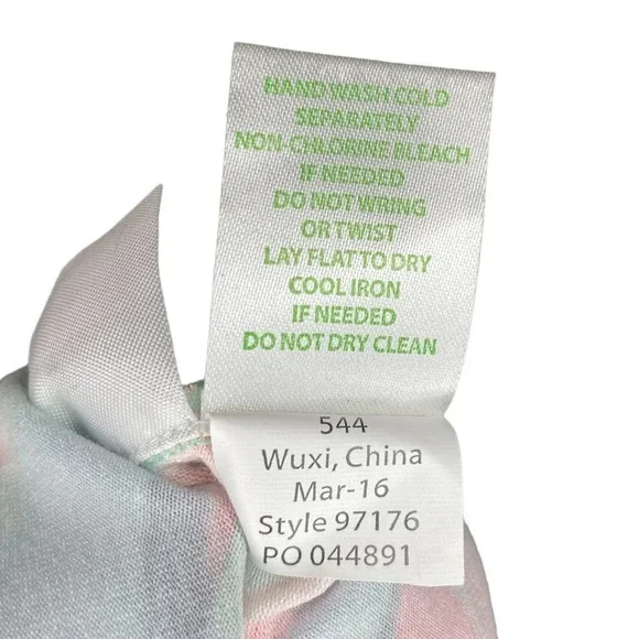 Lilly Pulitzer Sloane Maxi Dress Minty Fresh On The Rocks Seashell Size XXS - Picture 6 of 9